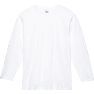 00102-CVL 5.6オンス ヘビーウェイト長袖Tシャツ ホワイト Printstar