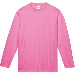 00102-CVL 5.6オンス ヘビーウェイト長袖Tシャツ ピンク Printstar