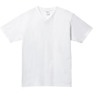 00108-VCT 5.6オンス ヘビーウェイトVネックTシャツ ホワイト Printstar