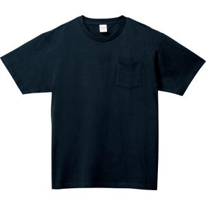 00109-PCT 5.6オンス ヘビーウェイトポケットTシャツ ネイビー Printstar