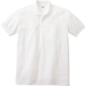 00141-NVP 5.8オンス T/Cポロシャツ（ポケット無し） ホワイト Printstar