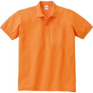 00141-NVP 5.8オンス T/Cポロシャツ（ポケット無し） オレンジ Printstar