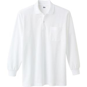 00169-VLP 5.8オンス T/C長袖ポロシャツ（ポケット付） ホワイト Printstar