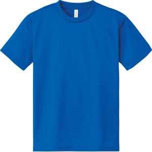 00300-ACT 4.4オンス ドライTシャツ ミディアムブルー glimmer