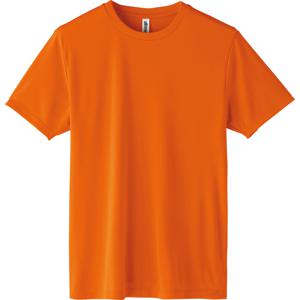 00350-AIT 3.5オンス インターロックドライTシャツ オレンジ glimmer