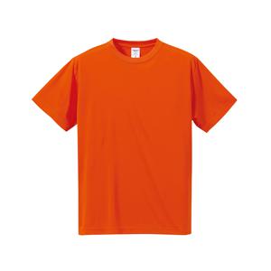 5088 4.7オンス ドライシルキータッチ Tシャツ （ローブリード）〈アダルト〉 0064オレンジ ユナイテッドアスレ