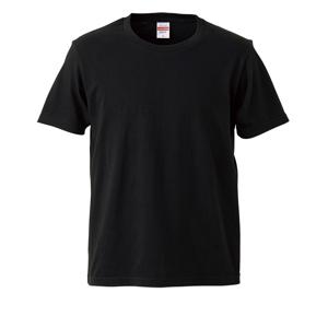5401 5.0オンス レギュラーフィット Tシャツ 〈アダルト〉 0002ブラック ユナイテッドアスレ