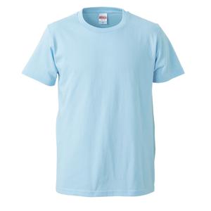 5401 5.0オンス レギュラーフィット Tシャツ 〈アダルト〉 0488ライトブルー ユナイテッドアスレ