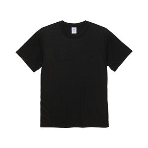 5660 5.6オンス ドライコットンタッチ Tシャツ（ローブリード） 0002ブラック ユナイテッドアスレ
