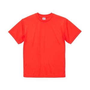 5900 4.1オンス ドライアスレチック Tシャツ 〈アダルト〉 0113蛍光オレンジ ユナイテッドアスレ